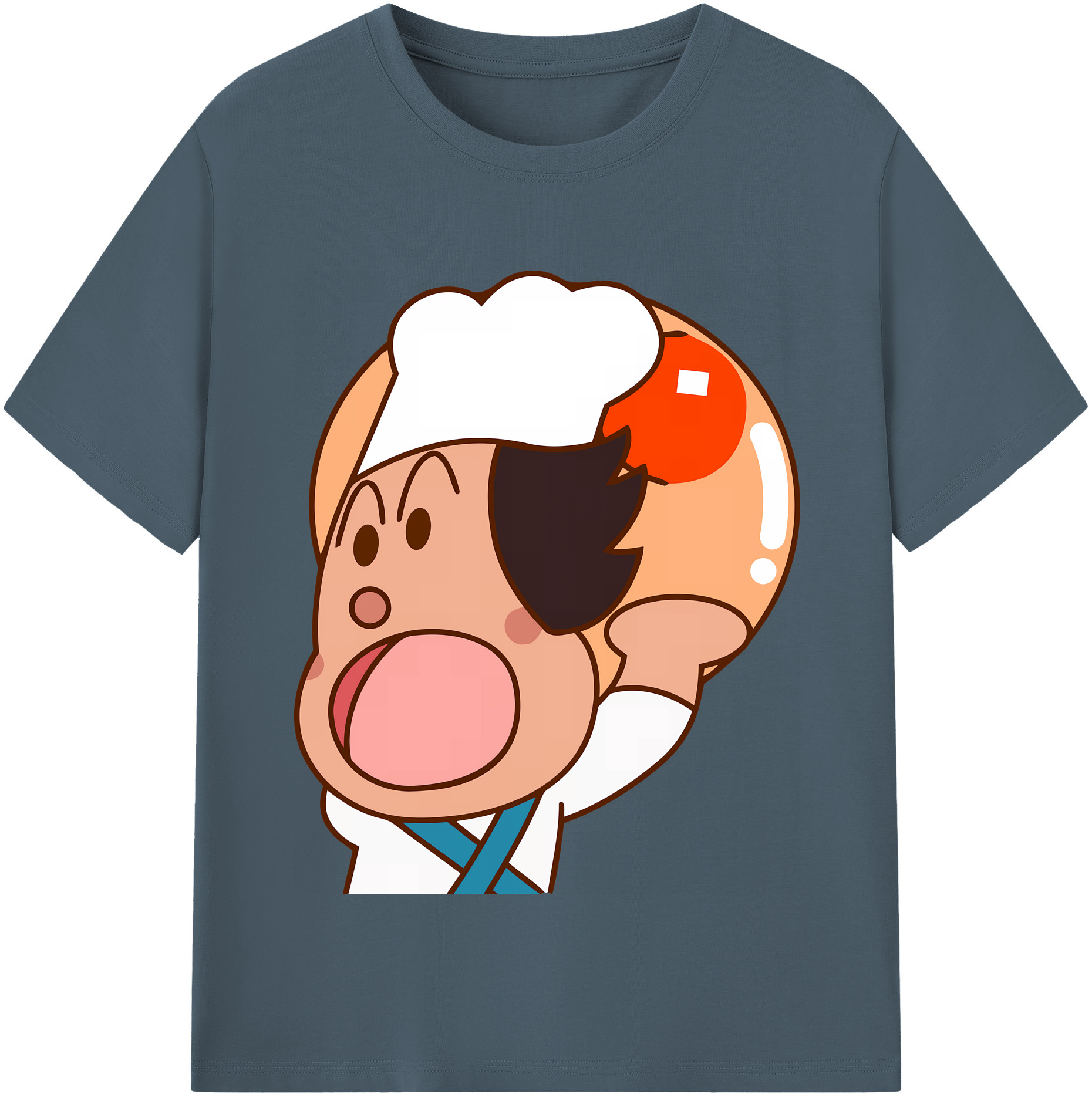 （画像用） アンパンマン Anpanman 綿100％半袖Tシャツ（フロントプリント）